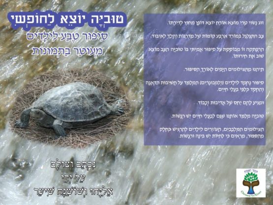 Cover for Tuvia Finds His Freedom in Hebrew