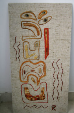 Abstract Embroider - Wall Art