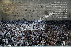 Kohanim Blessing the Jewish People at the Kotel