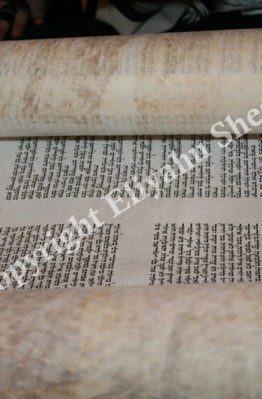 Open Torah Scroll