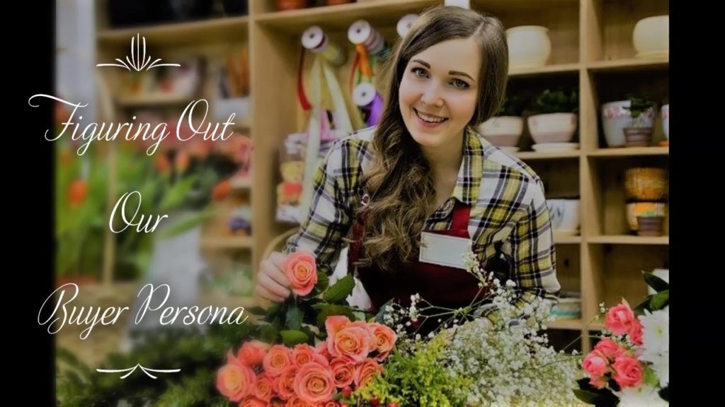 Image of Young Lady Preparing a Gift in Gift Store