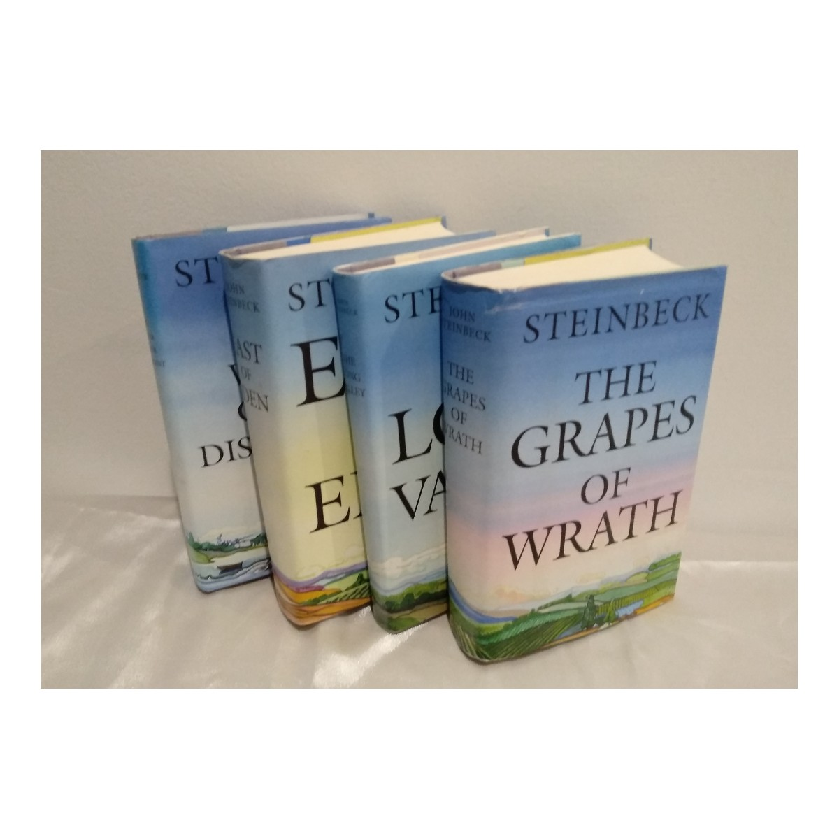 four john steinbeck books at angle four john steinbeck books at angle