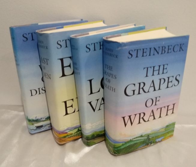 angle of steinbeck set John Steinbeck novels at an angle